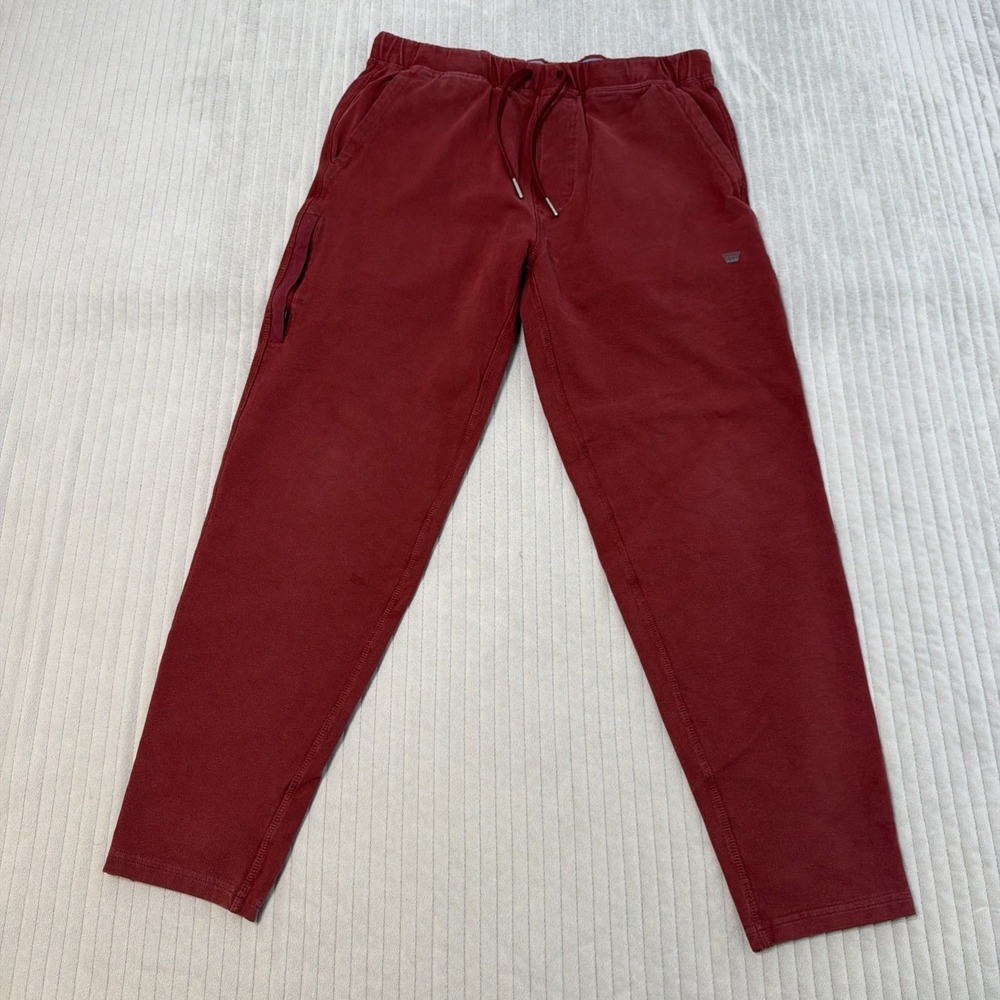 Mack Weldon Sweatpants Red Jogger Pants Soft Casual Gym Men M